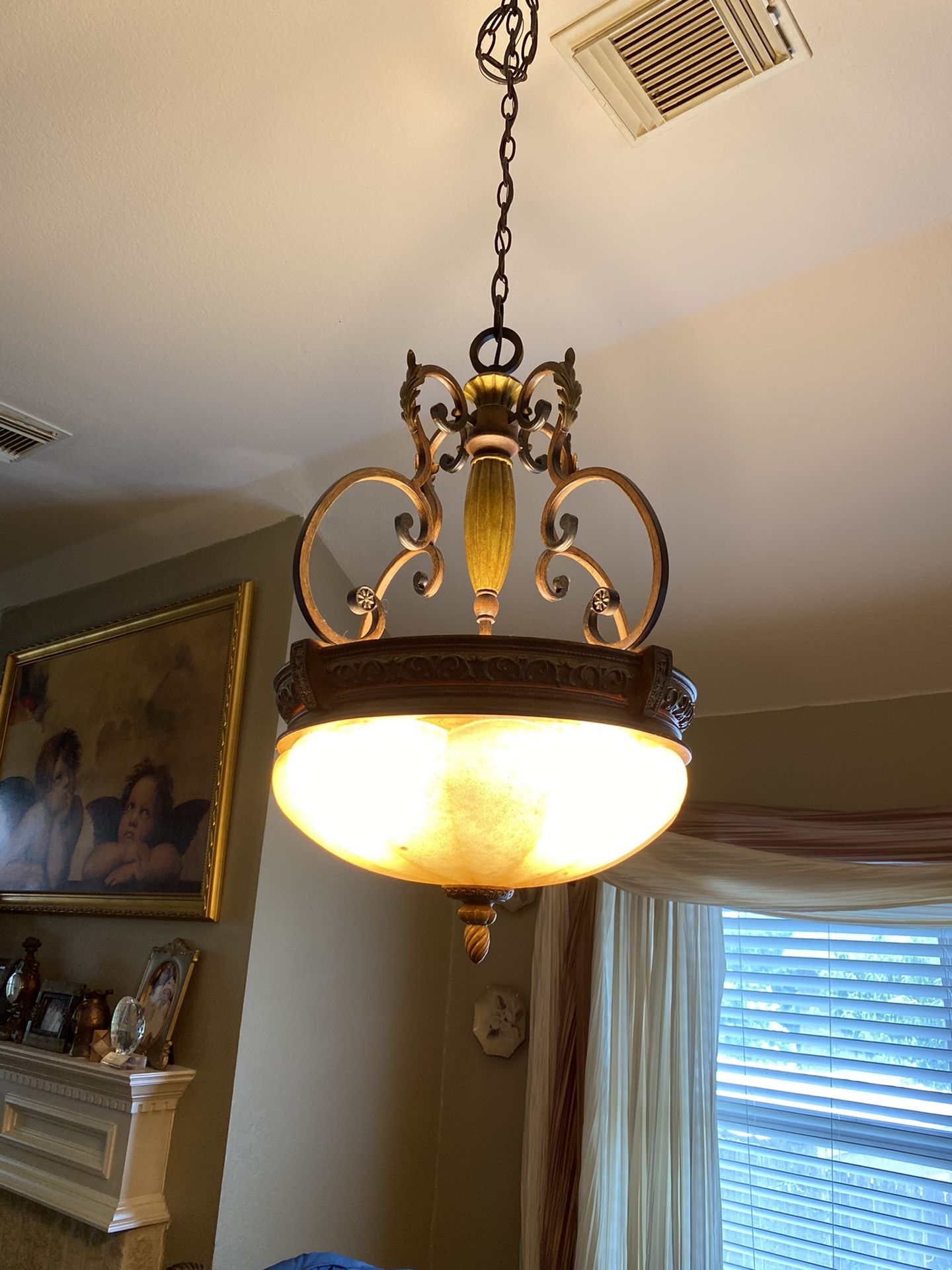 Contemporary chandelier