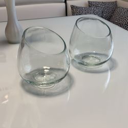2pc vase/dish set 