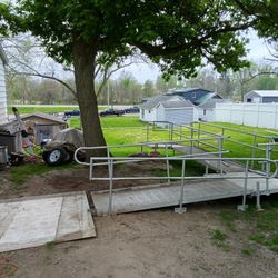 Aluminum Handicap Ramp