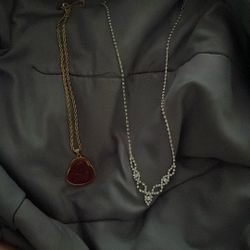 necklaces 1 $5 necklace 2 $10. price negotiable 