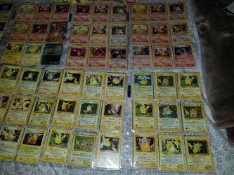 1999 Pokemon card collection