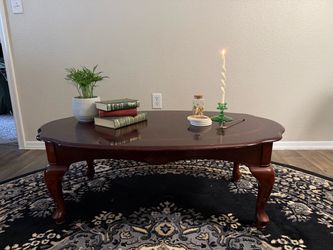 Vintage wooden coffee table