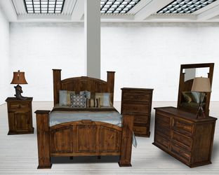 Rustic Mansion Medio Promo- Mansion Medio Promo Bedroom Set
