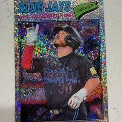 2026 Topps Heritage Alejandro Kirk Silver Sparkle SP Card #341 Toronto Blue Jays