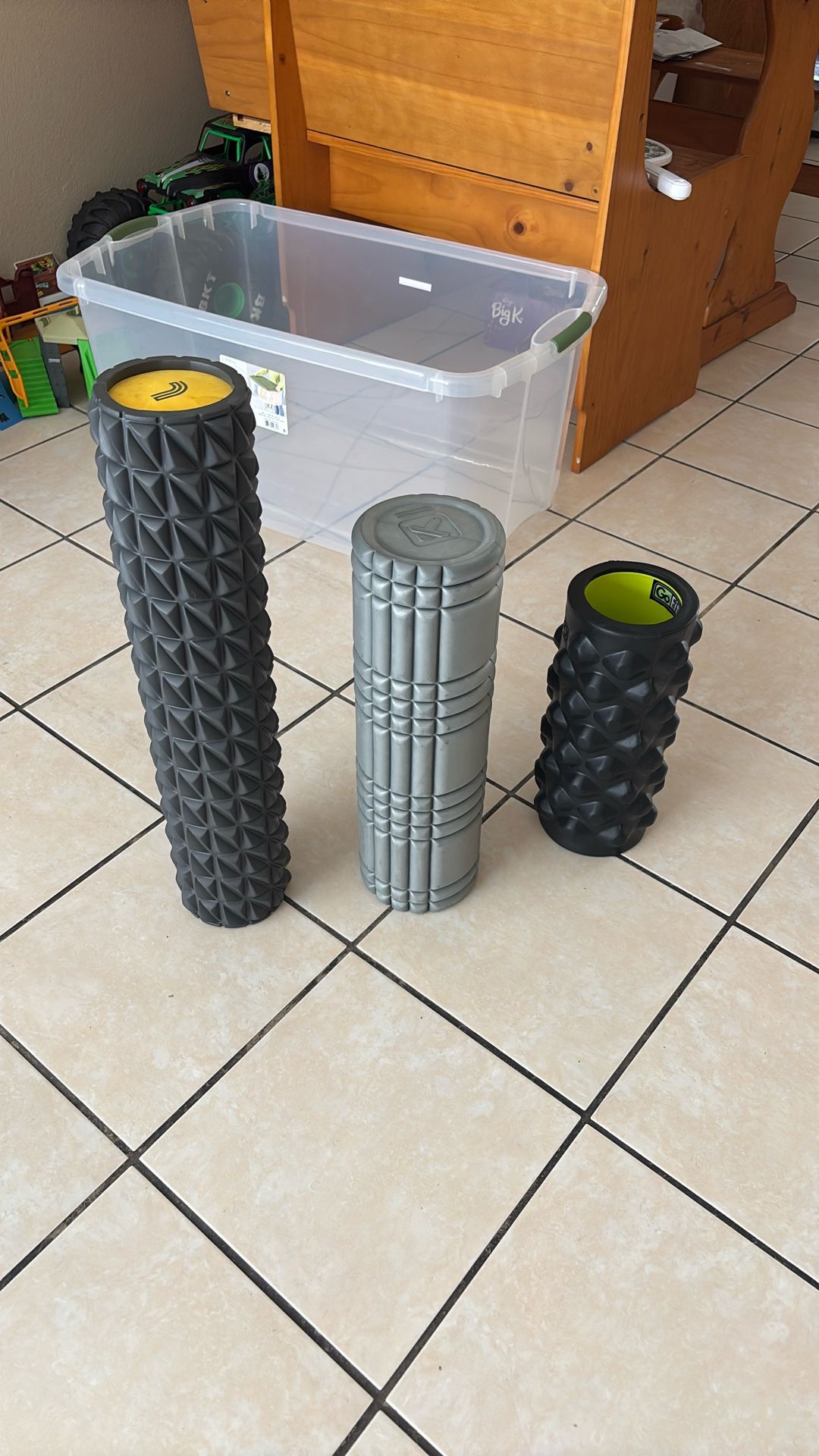 New Massage Back Rollers (set of 3)