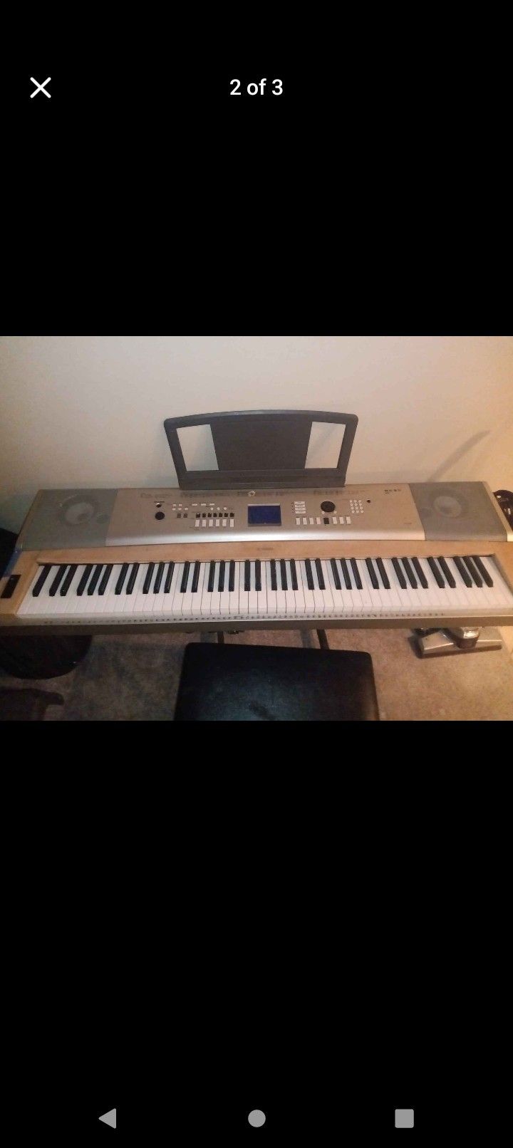 Yamaha YPG 635 Portable Grand Piano