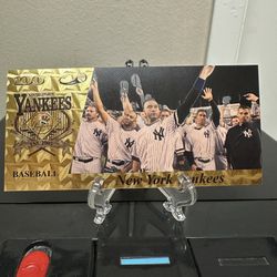 24k Gold Foil Plated New York Yankees Banknote Baseball Collectible