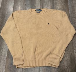 Vintage Polo Ralph Lauren Men's Cotton Crewneck Sweater size Medium