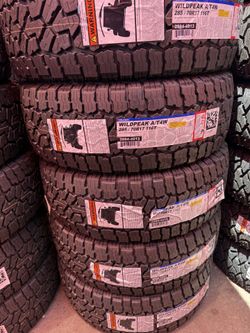 285/70/17 Falken Wildpeak ATW4 TENEMOS TODAS LAS MEDIDAS, TAMBIÉN LEVANTAMOS TROCAS.  Best prices in town.   Kumho Goodyear Bridgestone Toyo Pirelli M