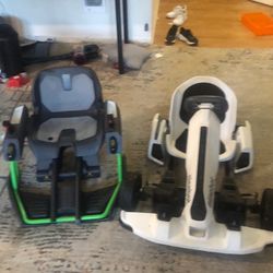 The Finam Ninebot without a battery is just a little machine The price is the same for two items.