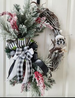 Grapevine Christmas Wreath