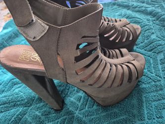 Olive Green Heels