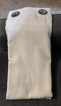 54x36” Linen Curtains Beige