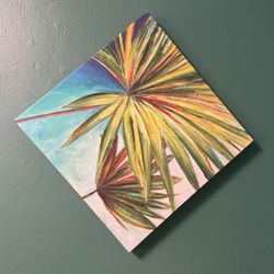 Canvas Palm Print
