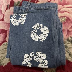 Denim Tears Jeans "COTTON WREATH"- Size 36 (4902-16) 🔥