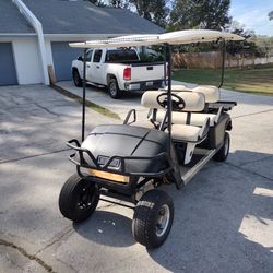 2010 EZGO 48v 4 Seater Limo W DumpBed