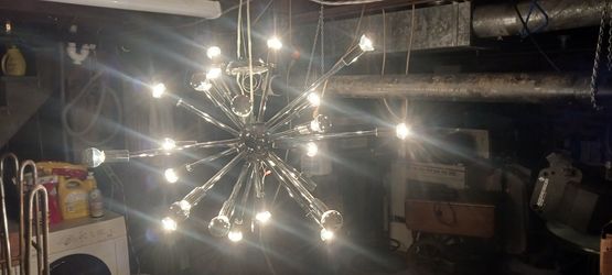 Arteriors Home  Item # 89978 Sputnick Style Light Fixter  New In Box