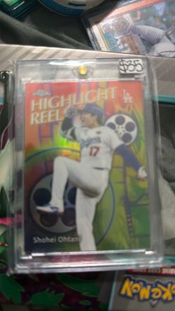 Shohei Ohtani Topps Chrome Highlight Reels Card