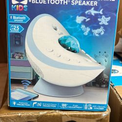 Seadly Projector + Sleep Machine + Bluetooth Speaker 