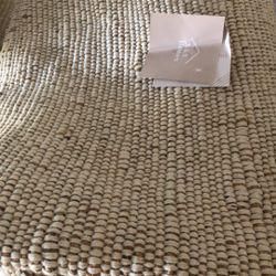8x10 Area Rug. Jute/cotton