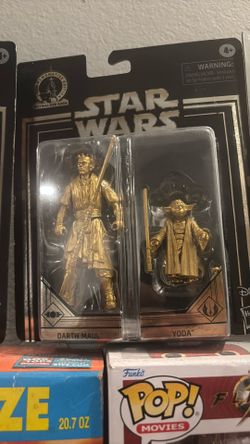 Darth Maul And Yoda Gold Edition