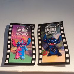 Stitch Crashes Disney Pins 