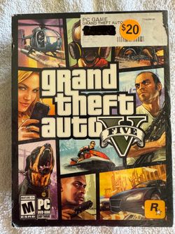 Grand Theft Auto V PC DVD-ROM Game