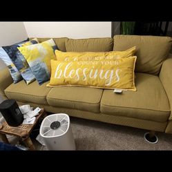 Less than a year and pet free sofa for sale