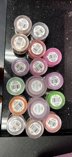 Colored acrylics
