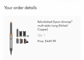 Dyson air wrap multi-styler long