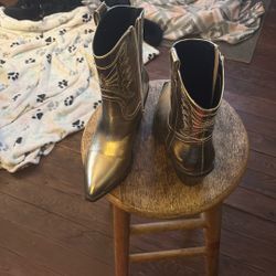 Gold Boots