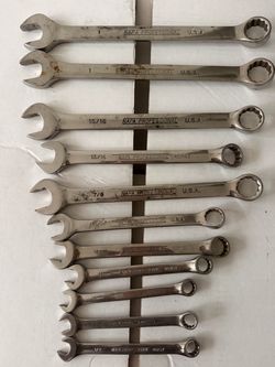 Napa professional wrench tools 11pc