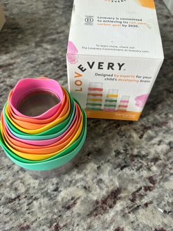Lovevery Drip Drop Cups Stacking Toy