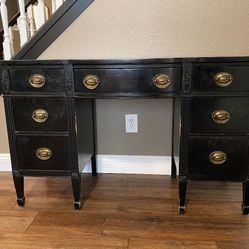 Vintage Solid Wood Desk 