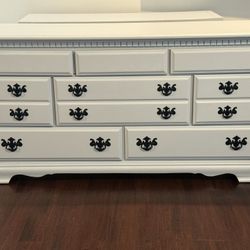 8 Drawer Refinished Dresser
