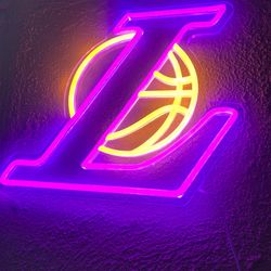 handmade Los Angeles Basketball neon lamp light sign 