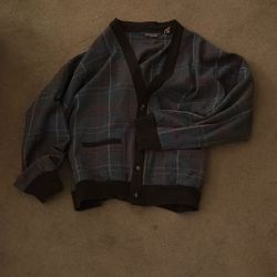Vintage 1980s Pendleton. Cardigan. Made In THE USA 