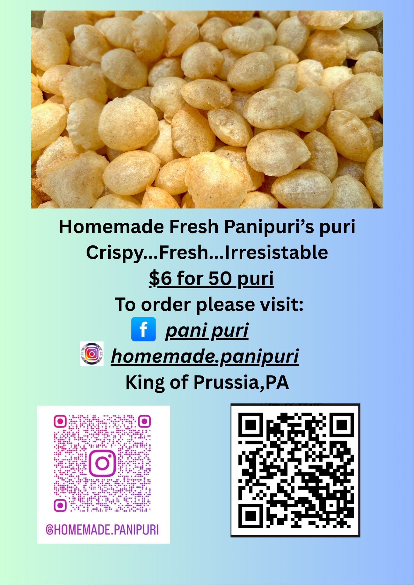 Panipuri’s Puri