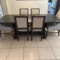 Solid Wood Dining Table $200