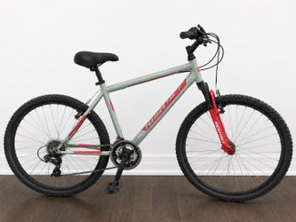 Nishiki Pueblo Men's 26 Inch Mountain Bike blue and red