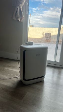 White levoit air purifier