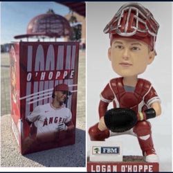 Logan O'Hoppe Los Angeles Angels Bobblehead SGA 8/22/25 New In Box 