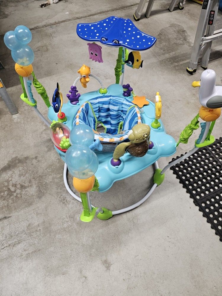 Gently Used Finding Nemo Bright Starts Jumper