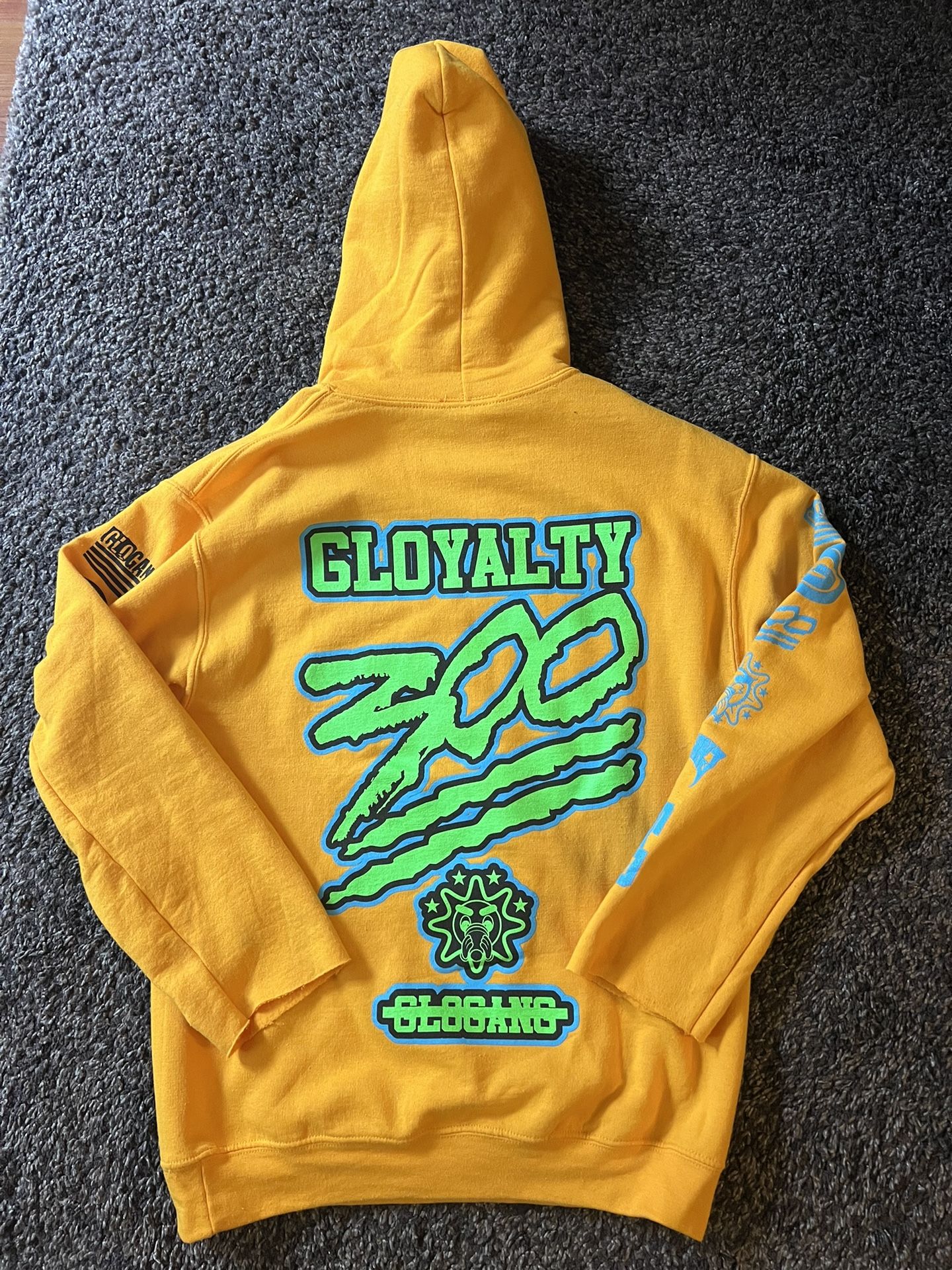 GloGang Hoodie Chief Keef (Size Small) Bape Supreme Nike Stussy Adidas 