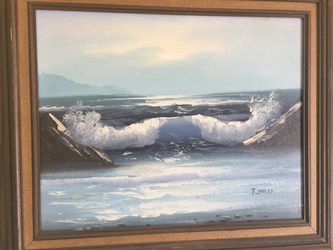 Ocean painting