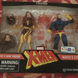 Marvel Legends X-Men 2 Pack (Cyclops And Dark Phoenix) Toys R Us Exclusive