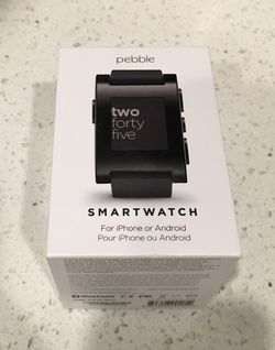 Pebble SmartWatch (In Box)