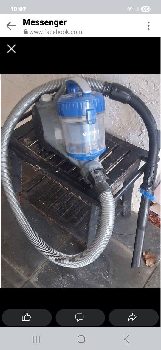 Eureka Portable Light weight Plugin Vaccum Cleaner Hepa Filter 