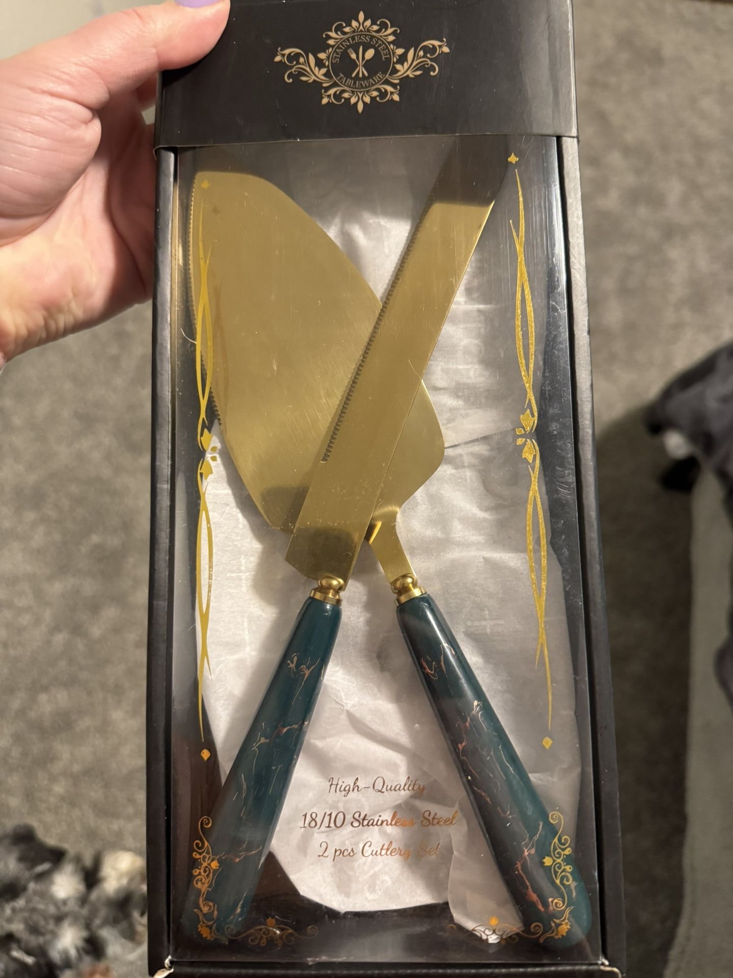 Wedding Cake Knife Set