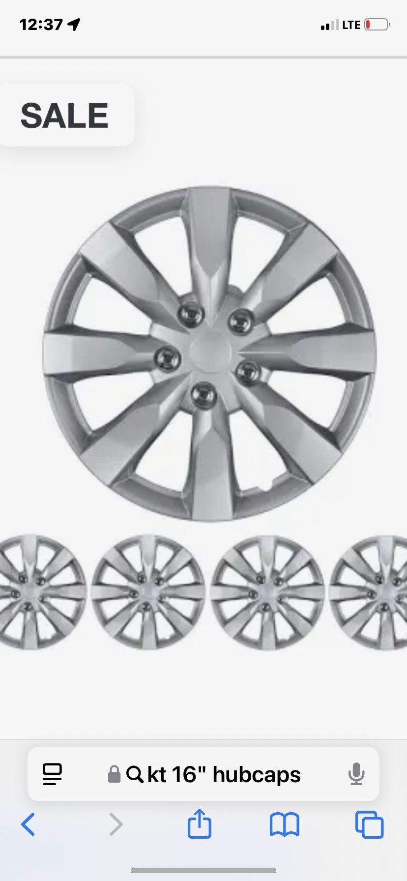 HUBCAPS 16” NEW IN THE BOX DIFFERENT STYLES $10 THE SET OF FOUR/COPAS 16” NUEVO EN CAJA